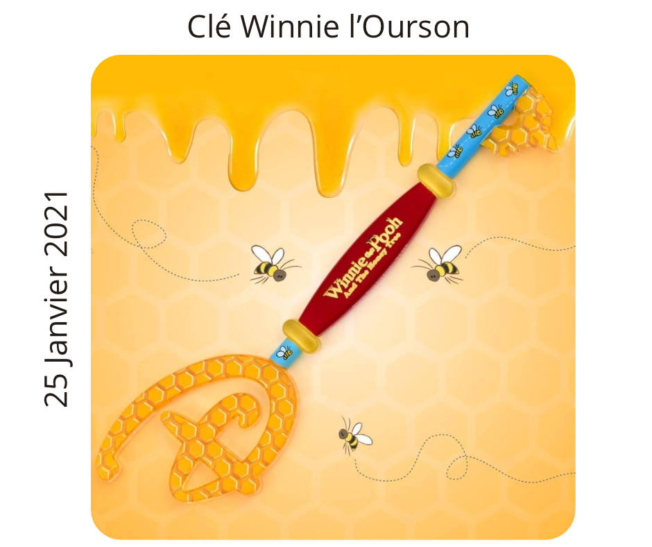 Clé Winnie l’Ourson